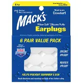 Macks Mack´s Pillow Soft ørepropper 6 Par