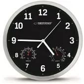 Esperanza LYON - Klokke - kvarts - veggmonterbar - 25 cm