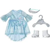 Baby Born Dukkeklær - Princess På Ice - 43 cm - - OneSize - Dukkeklær