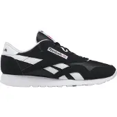 Reebok Sko - Classic Nylon - Black/White - - 40 - Sko
