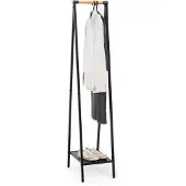 Brabantia Linn Compact skittentøyskurv, svart