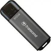 Transcend JetFlash 920 - USB-flashstasjon - 512 GB - USB 3.2 Gen 1 - romgrå