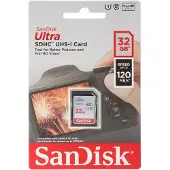 SanDisk Ultra Sdhc Uhs-i 32gb Minnekort