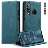 CASEME Huawei P30 Lite 013 Series Lommebok-deksel - Blå