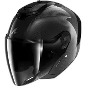 Shark Rs Jet Carbon Blank åpen Hjelm