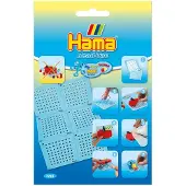 Hama Maxi Klistremerker - 6 stk. - Firkanter - - OneSize - Perleplate