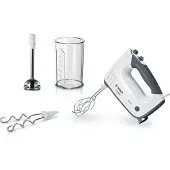 Bosch ErgoMixx MFQ37470 - Håndmikser/håndblender - 750 W - hvit/grå