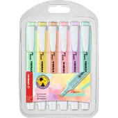 Stabilo 102754806, 6 stykker, Flerfarget, Meisel tupp, Flerfarget