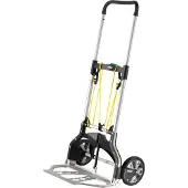 Wolfcraft GmbH TS 850, Aluminium, Plastikk, Håndtruck, Aluminium, Svart, Gult, 100 kg, 2 hjul, Plastikk
