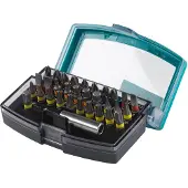 Wolfcraft 2975000 Solid Bit Box Med Magnetisk Bitholder