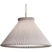 Le Klint hengelampe Model 1, plast, hvit, Ø 44 cm