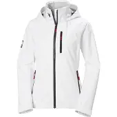 Helly Hansen for woman. 34448 Crew Hooded Jacket 2.0 white (S), Casual, Sport, Multisport, Polyester