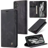 CASEME Samsung Galaxy A55 013 Series Lommebok-deksel - Svart