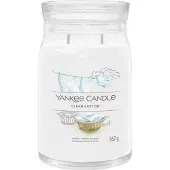 Yankee candle 1630644E, Cylinder, Hvit, Bomullsblomst, Blomst, Sitron, 90 timer, 1 stykker