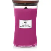 Woodwick stort timeglass - Wild Berry & Beets