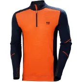 Helly Hansen Lifa Merino Half Zip Langarmet T-skjorte