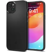 Spigen Thin Fit iPhone 15 Plus-etui - svart