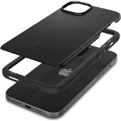 Spigen Thin Fit iPhone 15-etui - svart