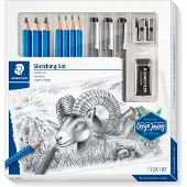 Staedtler 61 100 skisseblyantsett, 12 stk. blandet
