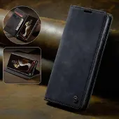 CASEME Samsung Galaxy S10 013 Series Lommebok-deksel - Svart