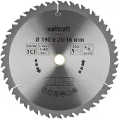 Wolfcraft 6735000 Sirkelsagblad For Tre 190 Mm