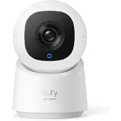 Eufy C220, IP-sikkerhetskamera, Innendørs, Trådløs, Bord, Svart, Hvit, Lyspære