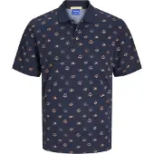 Jack & Jones Palm Aop Dut Kortarmet Skjorte