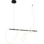 QAZQA Designpendel svart inkl. LED 3-trinns dimbar - Danisha