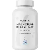 Holistic Magnesiumbisglycinat 100 mg 90 Vegetabilske kapsler