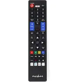 Nedis TVRC45SABK, TV, IR Kabelfri, Trykknapper, Sort