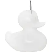 Goodnight Light LED-designlampe DUCK-DUCK XL for utendørs bruk i hvitt