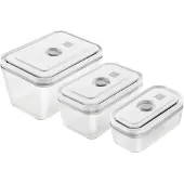 Demeyere Fresh & Save - Vacuum food storage container set - lukkbar - grå