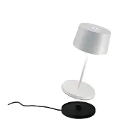 Zafferano Olivia mini 3K bordlampe hvit