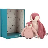 Kaloo Rosa Kosepingvin-plysjleke