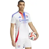 Adidas Olympique Lyon 24/25 Hjem Kortarmet T-skjorte