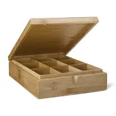 Bredemeijer Bamboo With 9 Compartments Boks