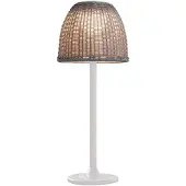 Bover LED-sokkellampe Atticus, høyde 50 cm, naturhvit/beige