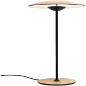 Marset Ginger S LED-bordlampe Ø32cm eik/hvit