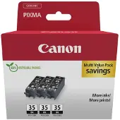 Canon Blekkpatron svart, 3-pk