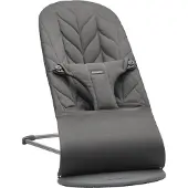 BabyBjörn Bliss - babyseng gul | kronblad Quilit / antrasitt