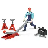 BRUDER Figur Set Garageutstyr