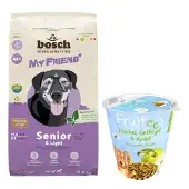 Bosch Tiernahrung My Friend+ Dog Senior & Light - 2 x 12 kg