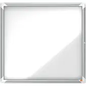 Nobo Premium Plus 6xa4 Ark Utendørs Display Med Magnetisk Bakgrunn I Hvitt