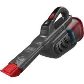 Black & Decker BLACK+DECKER Dustbuster BHHV315J-QW håndstøvsuger 12V 700 ml, svart/rød