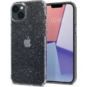 Spigen Flytende krystall iPhone 14 Plus-etui - klar glitter