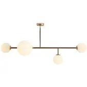 Aldex Taklampe Dione, 4 lyskilder, gull
