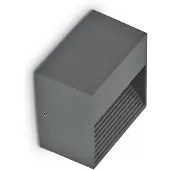 Ideal Lux Veggarmatur utendørs down AP1 1x28W G9 antrasitt 122045