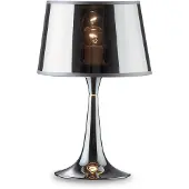 Ideal Lux Bordlampe London Cromo, høyde 36,5 cm