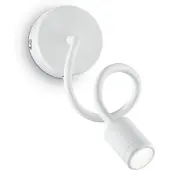 Ideal Lux Focus fleksibel LED-vegglampe, hvit