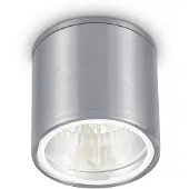 Ideal Lux taklampe Gun, aluminiumsfarget, metall, IP55, GU10